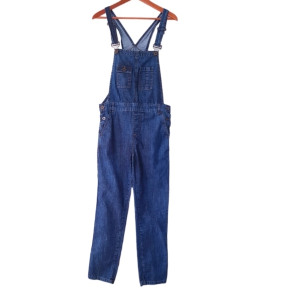 AOSO Blue Denim Overalls - Picture 2 of 11